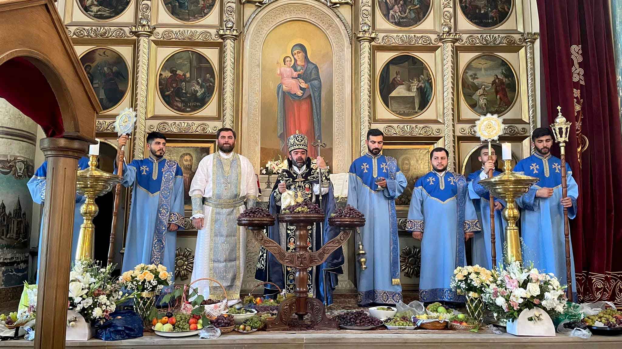 Feast of the Assumption of the Holy Mother of God is celebrated at the Armenian Diocese in Georgia