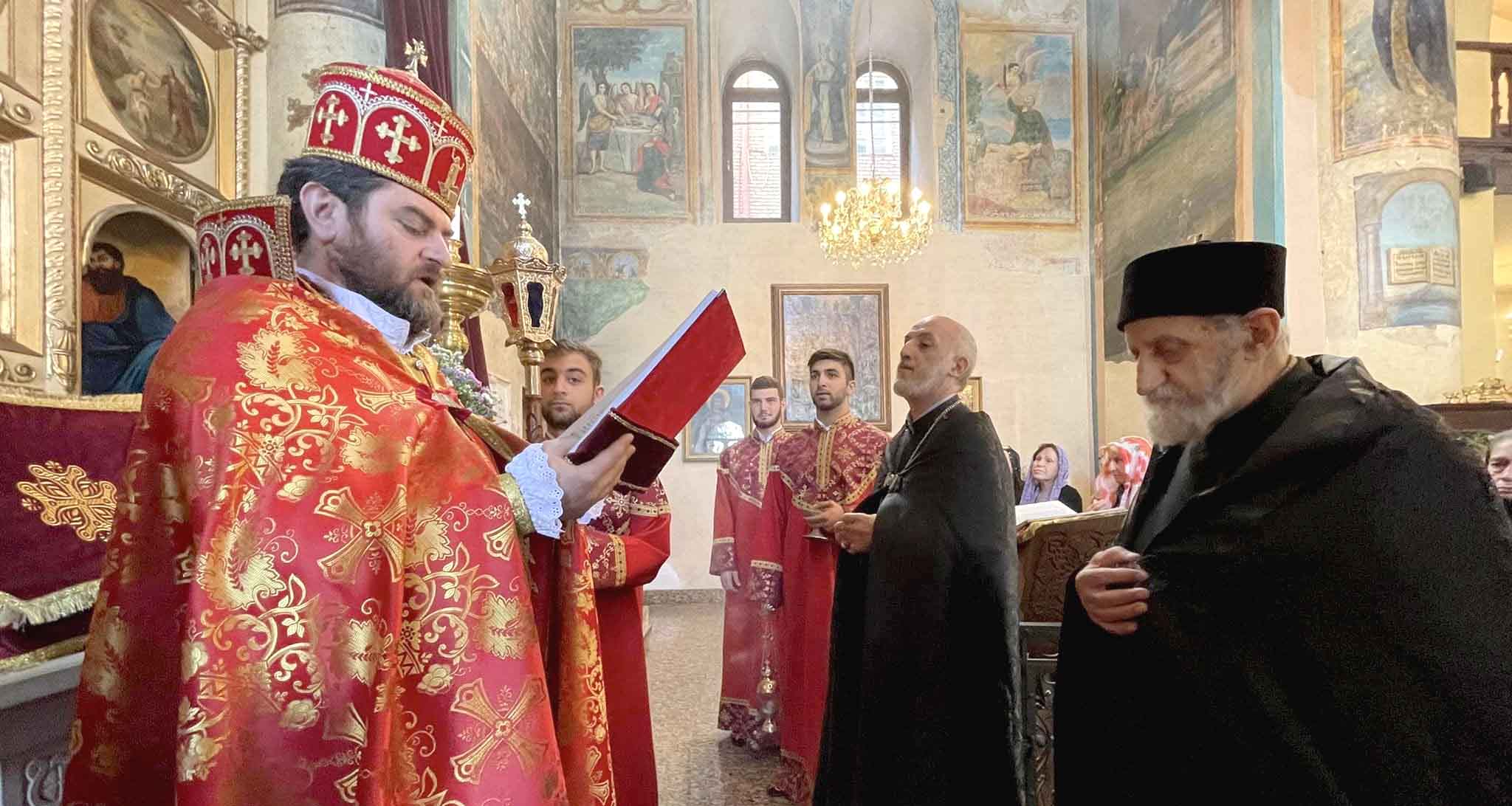 Divine Liturgy dedicated to the Feast of Varaga Holy Cross and Repose of Souls Service was offered for the victims of the 44-day War