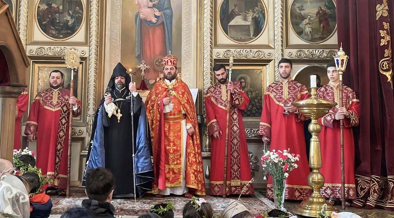 Вербное воскресенье армянское